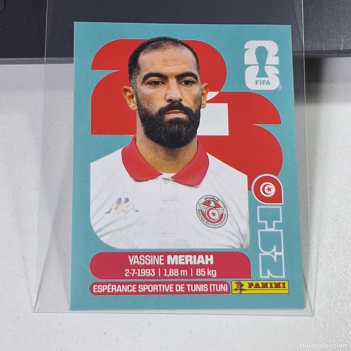 Cromos de f&uacute;tbol: B67 TUN 6 TUN6 YASSINE MERIAH TUNEZ T&Uacute;NEZ TUNISIA TUN MUNDIAL FIFA WORLD CUP 2026 STICKER PANINI
