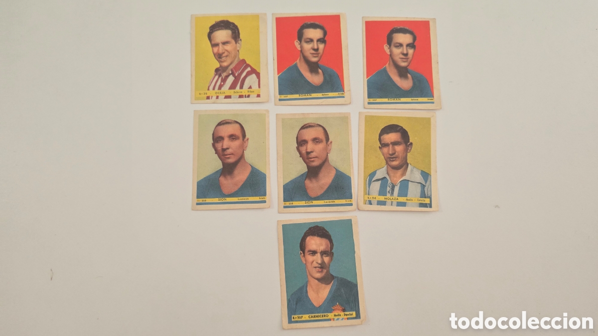 Cartes &agrave; collectionner de Football: Cromos futbol editorial Bruguera temporada 1950-51