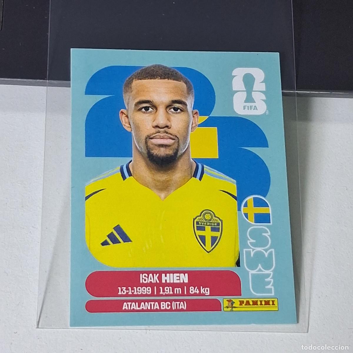 Cromos de f&uacute;tbol: B67 SWE 3 SWE3 ISAK HIEN SUECIA SWEDEN SWE MUNDIAL FIFA WORLD CUP 2026 STICKER PANINI