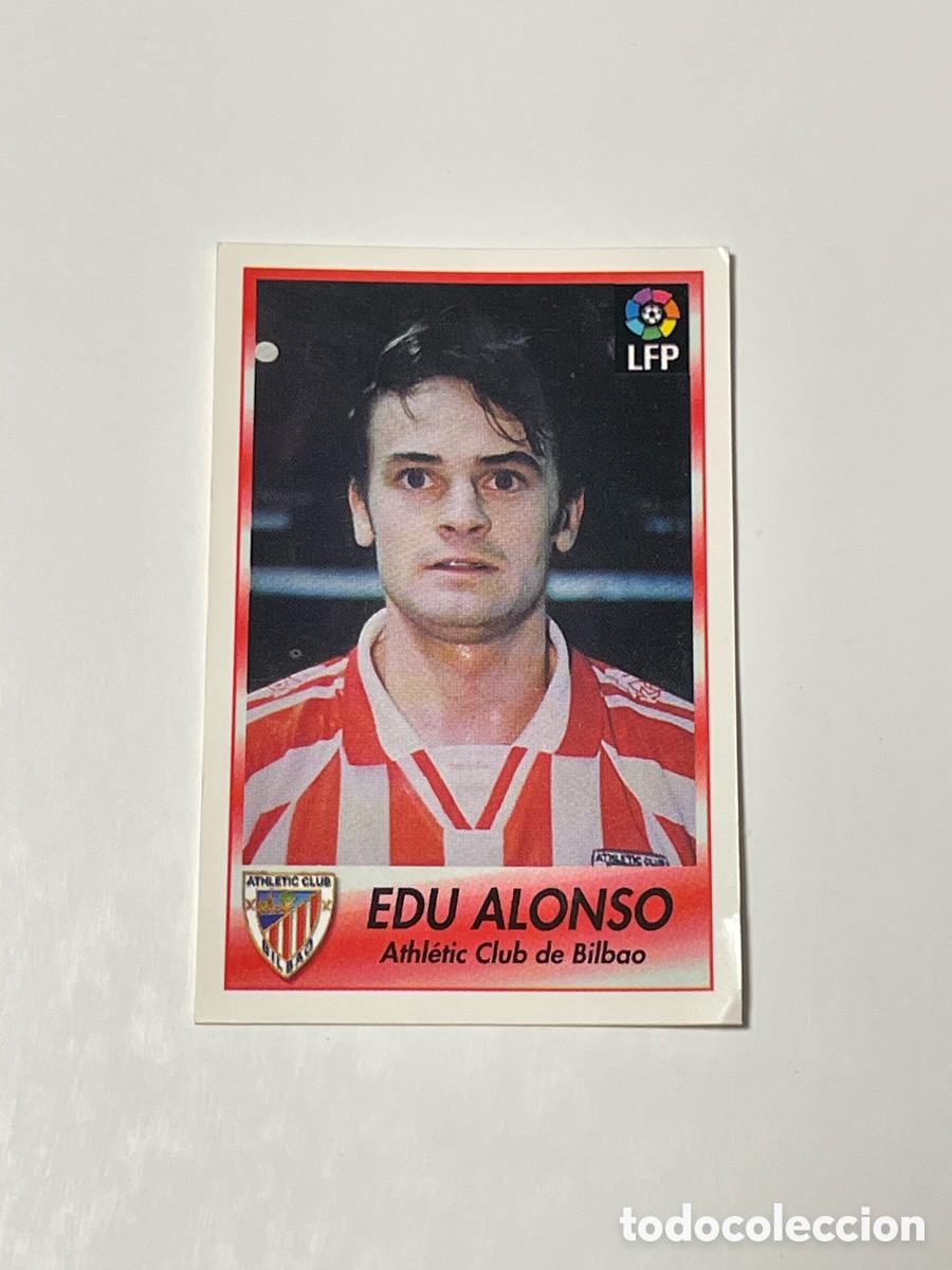 Cromos de f&uacute;tbol: Edu Alonso Athletic de Bilbao 96/97 Bollycao #289