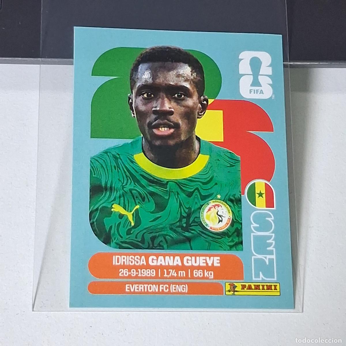 Cromos de f&uacute;tbol: B67 SEN9 IDRISSA GANA GUEYE 9 SENEGAL SEN MUNDIAL FIFA WORLD CUP 2026 STICKER PANINI