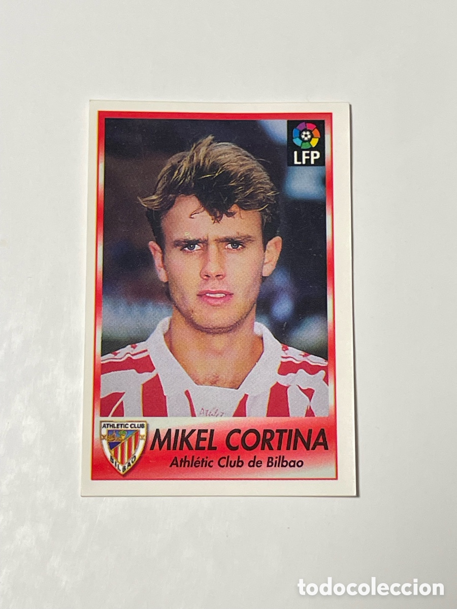 Cromos de f&uacute;tbol: Mikel Cortina Athletic de Bilbao 96/97 Bollycao #290