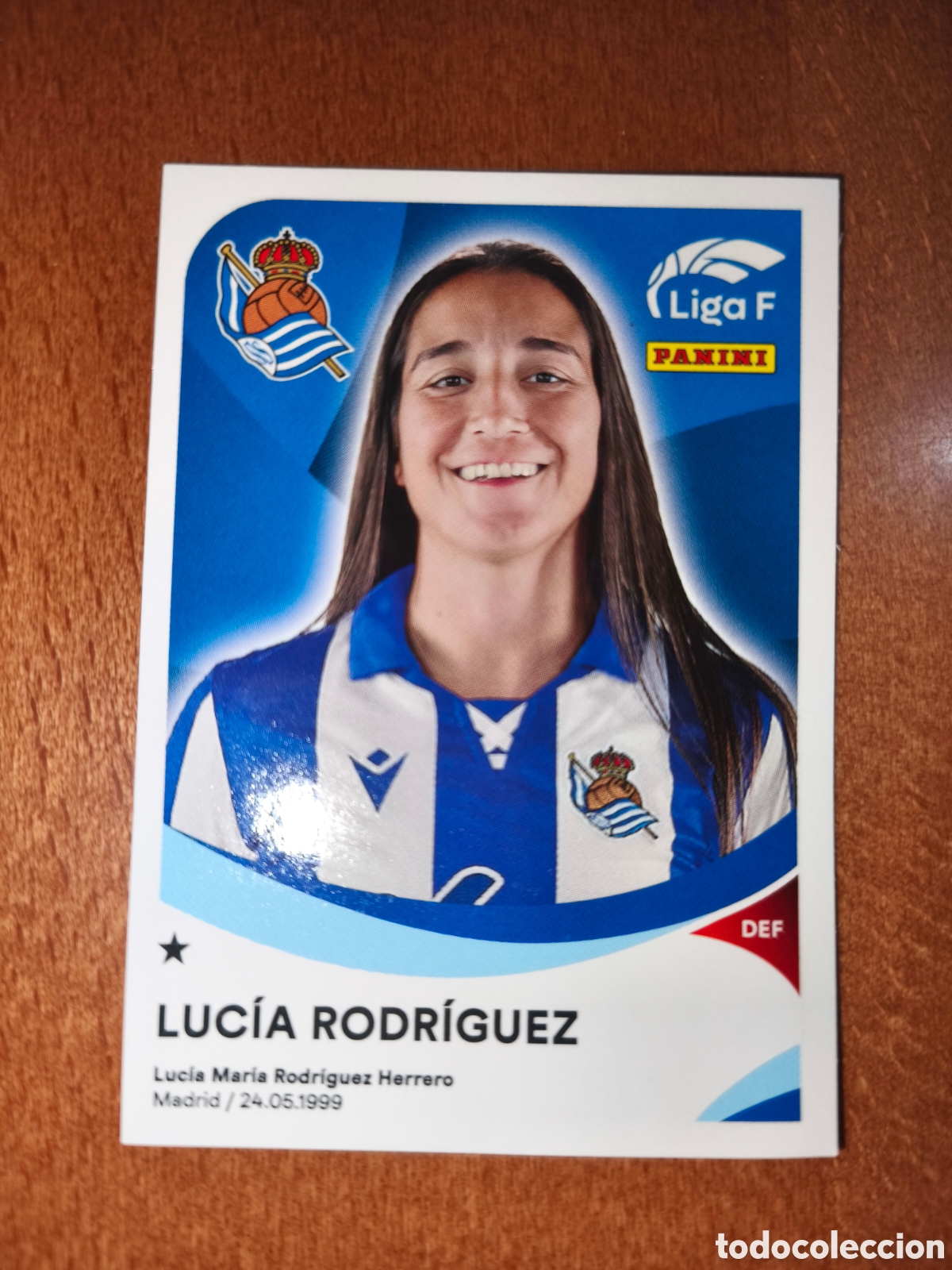 Cromos de f&uacute;tbol: Luc&iacute;a Rodr&iacute;guez n&deg;267 liga femenina f 24/25 Real Sociedad