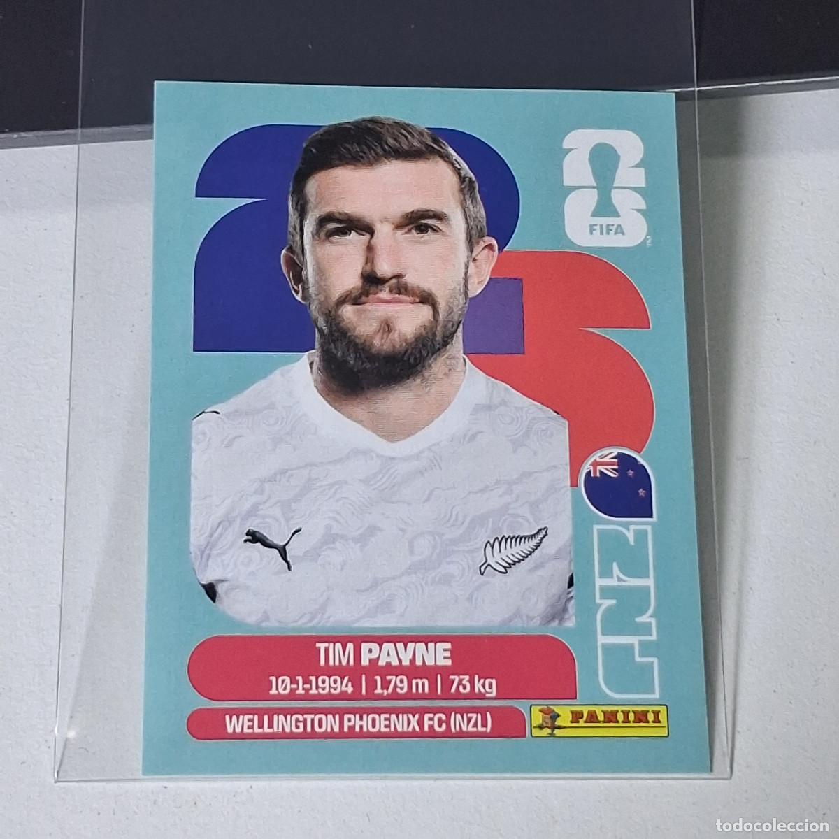 Cartes &agrave; collectionner de Football: B67 NZL6 TIM PAYNE 6 NUEVA ZELANDA NZL NEW ZEALAND MUNDIAL FIFA WORLD CUP 2026 STICKER PANINI