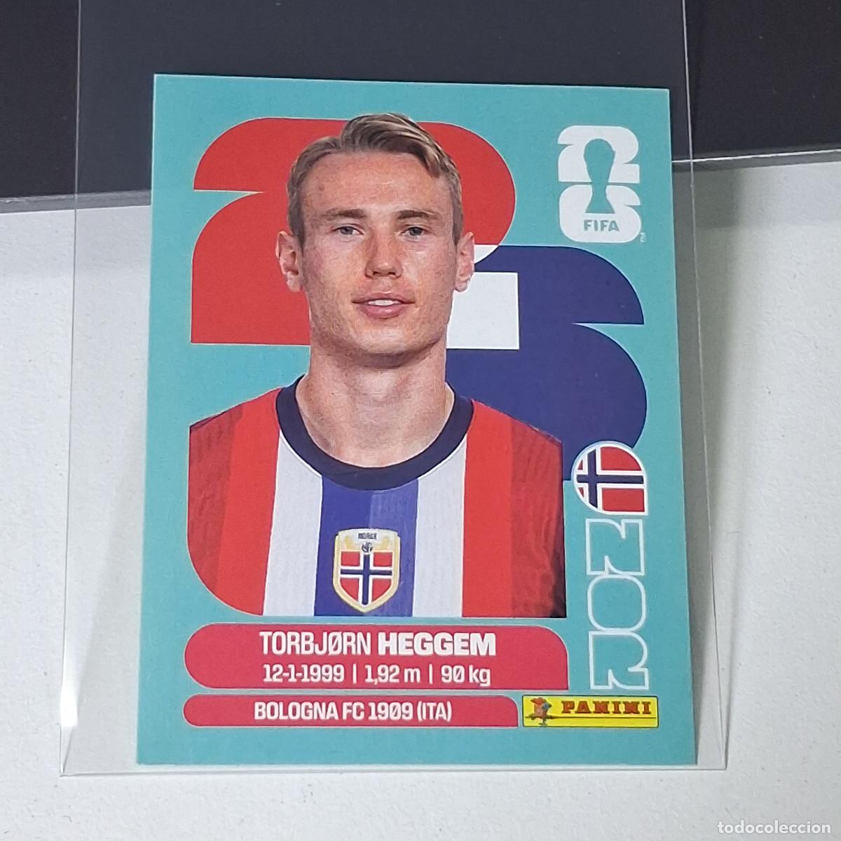 Football Stickers: B67 NOR 8 NOR8 TORBJORN HEGGEM NORUEGA NORWAY NOR MUNDIAL FIFA WORLD CUP 2026 STICKER PANINI