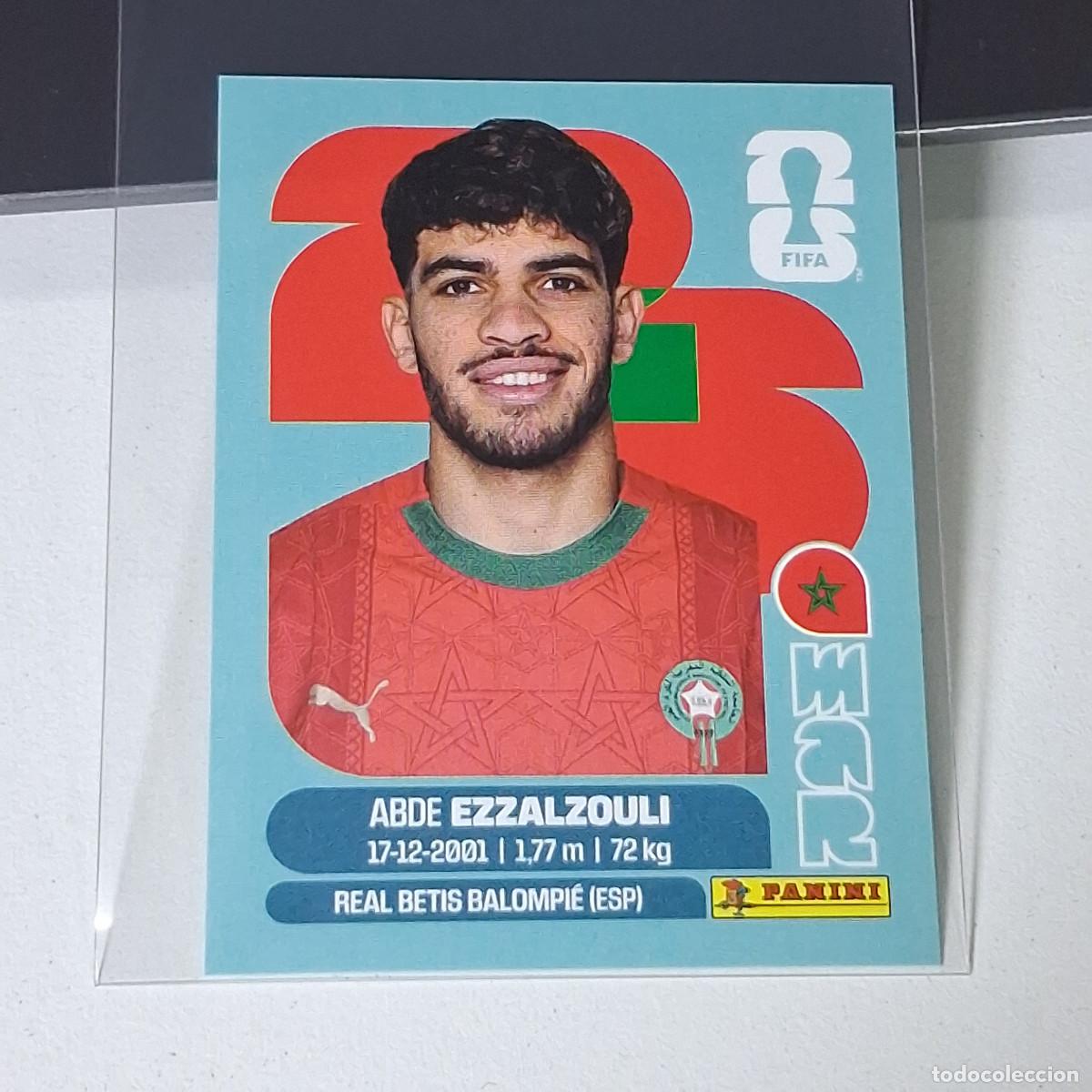 Cromos de f&uacute;tbol: B67 MAR 17 MAR17 ABDE EZZALZOULI MARRUECOS MOROCCO MAR MUNDIAL FIFA WORLD CUP 2026 STICKER PANINI