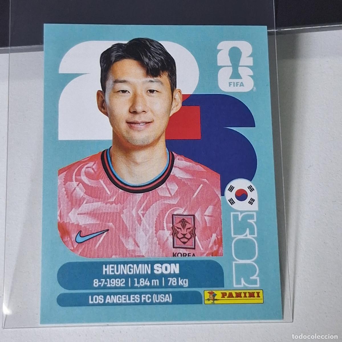 Football Stickers: B67 KOR 18 KOR18 HEUNGMIN SON KOREA COREA DEL SUR KOR MUNDIAL FIFA WORLD CUP 2026 STICKER PANINI