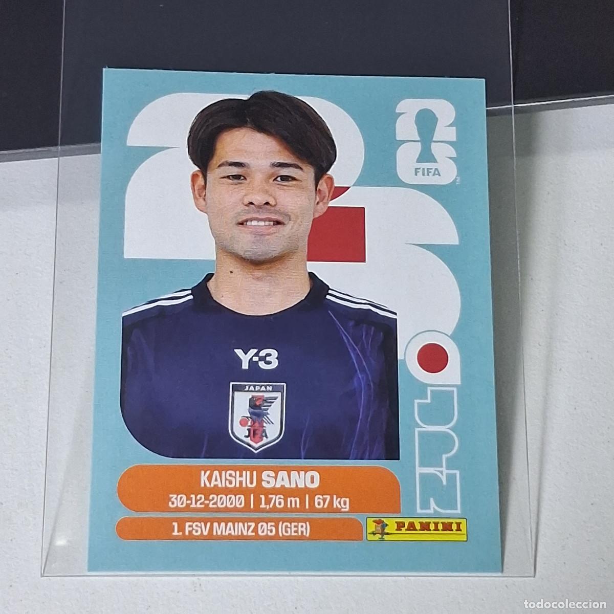 Football Stickers: B67 JPN 8 JPN8 KAISHU SANO JAP&Oacute;N JAPAN JPN MUNDIAL FIFA WORLD CUP 2026 STICKER PANINI