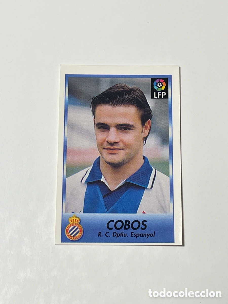 Football Stickers: Jos&eacute; Cobos Espanyol 96/97 Bollycao #296