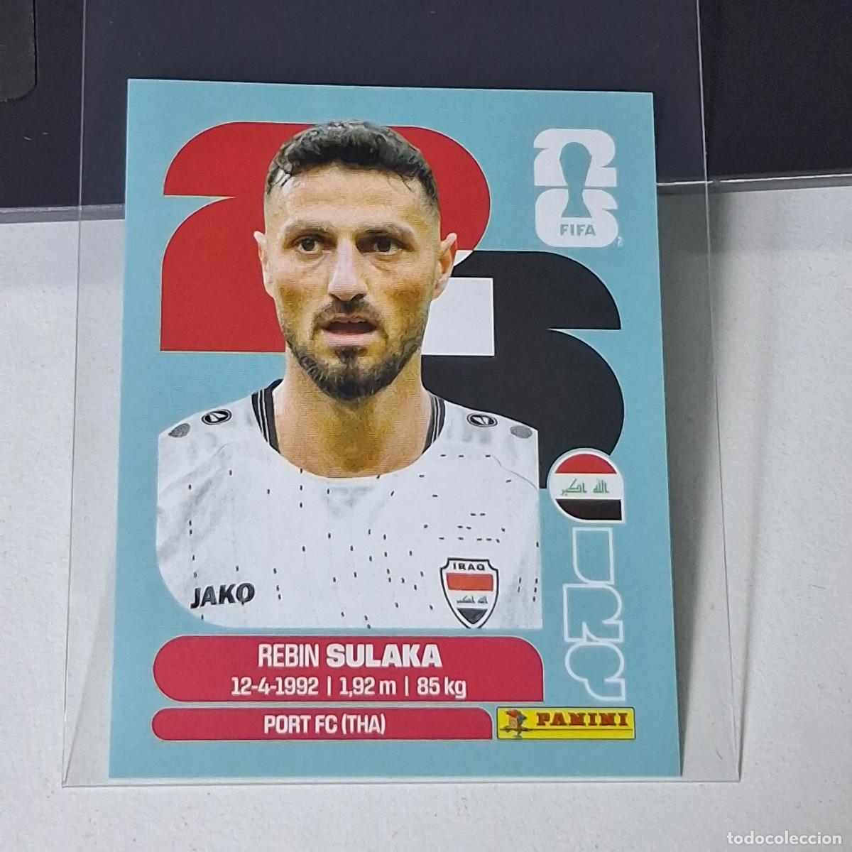 Cromos de f&uacute;tbol: B67 IRQ3 REBIN SULAKA 3 IRAQ IRQ IRAK MUNDIAL FIFA WORLD CUP 2026 STICKER PANINI