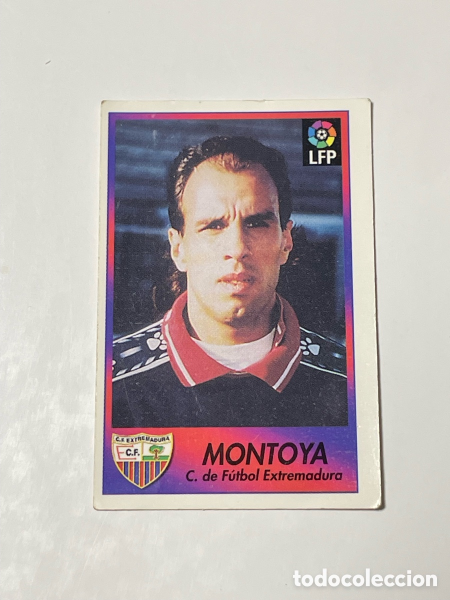 Cromos de f&uacute;tbol: Carlos Navarro Montoya Extremadura 96/97 Bollycao #298