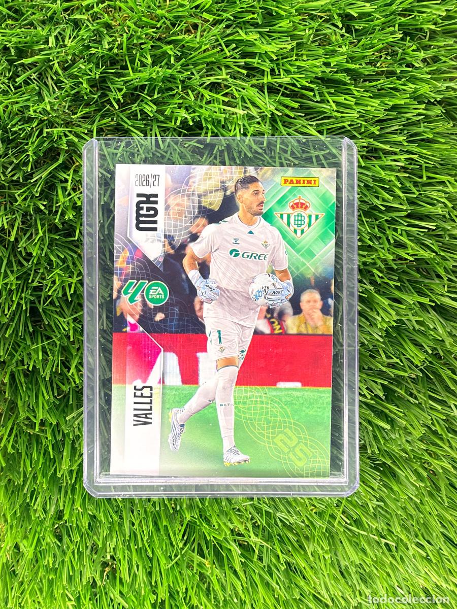 Cromos de f&uacute;tbol: N&ordm; 92 Valles Real Betis Megacracks 26 27