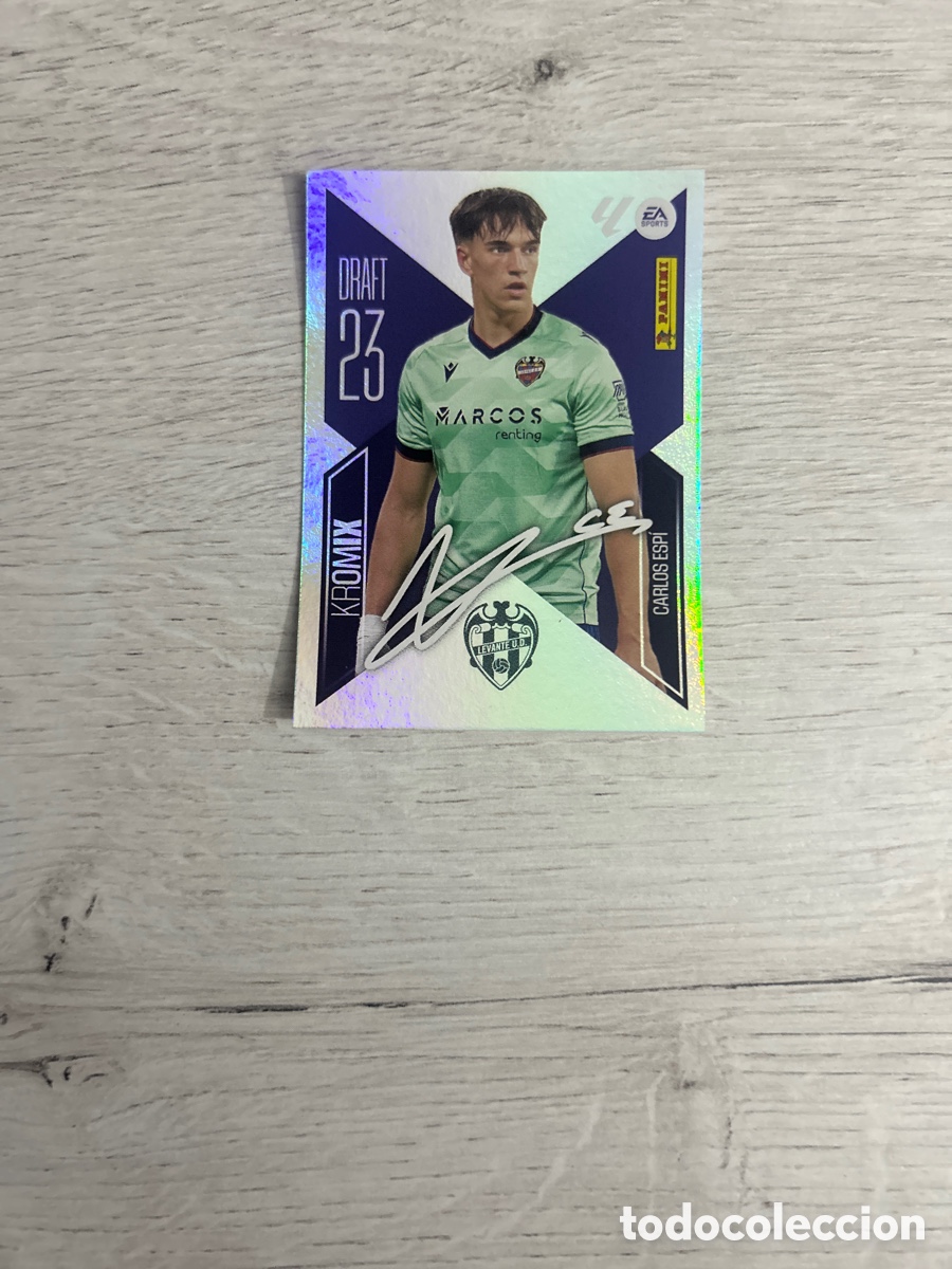 Cromos de f&uacute;tbol: Carlos Esp&iacute; K4 K 4 Levante Draft Kromix 23 Liga Este 2026/27 26-27 Panini