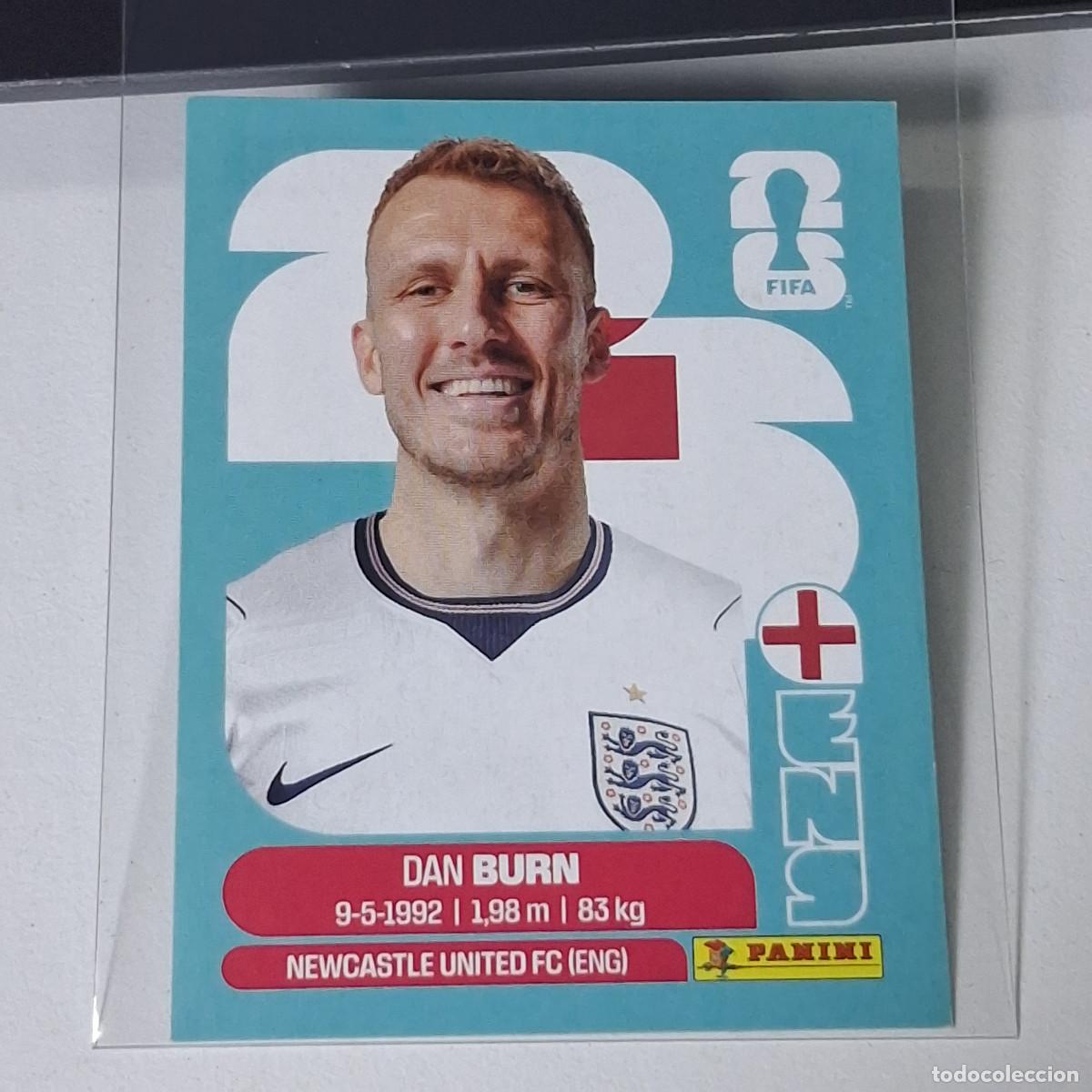 Cromos de f&uacute;tbol: B67 ENG8 DAN BURN 8 INGLATERRA ENGLAND ENG MUNDIAL FIFA WORLD CUP 2026 STICKER PANINI
