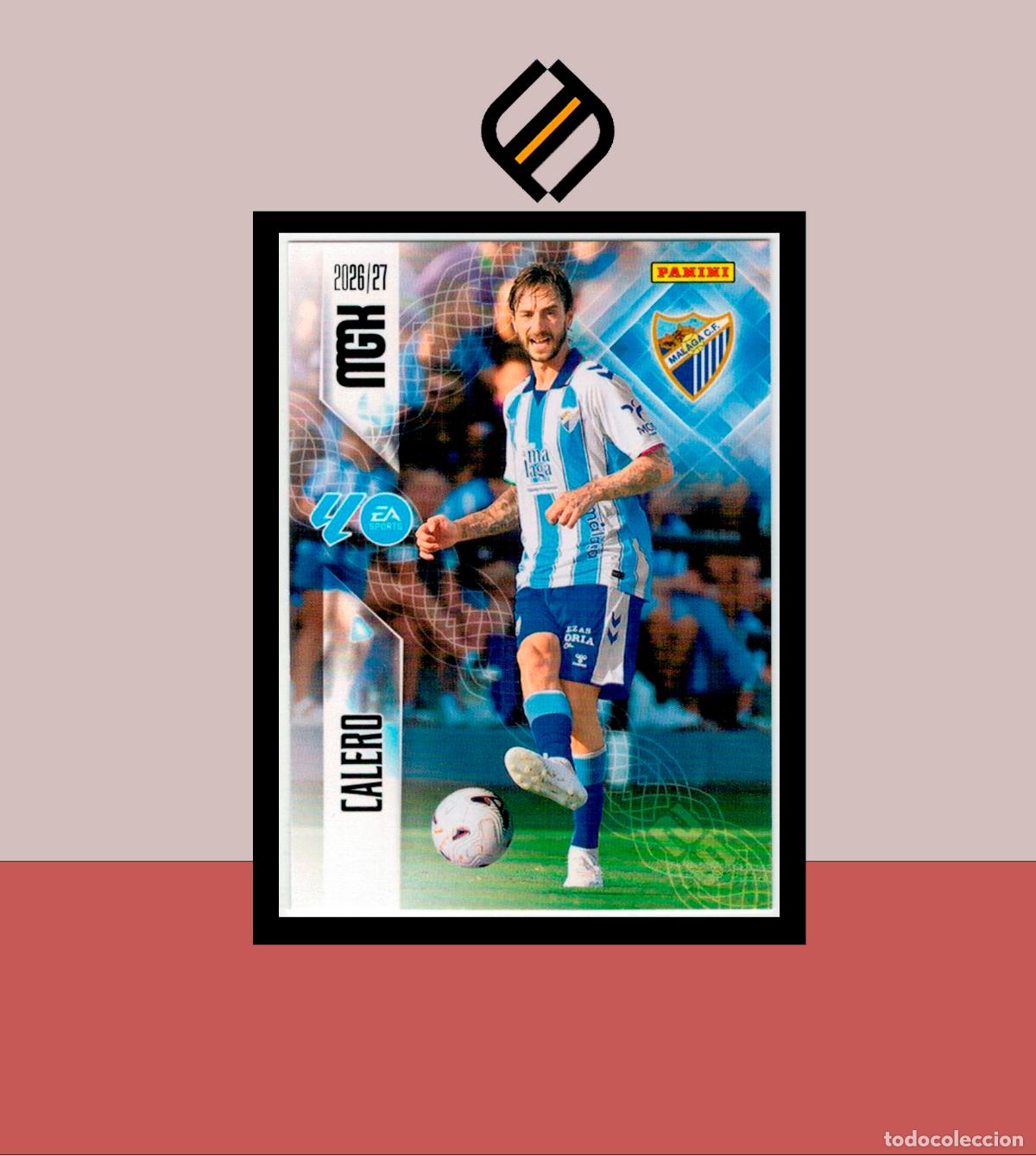 Cromos de f&uacute;tbol: MEGACRACKS 2026 2027 26 27 PANINI N&ordm; 240 CALERO M&Aacute;LAGA COLECCI&Oacute;N ALB&Uacute;M MGK 2 EDICI&Oacute;N