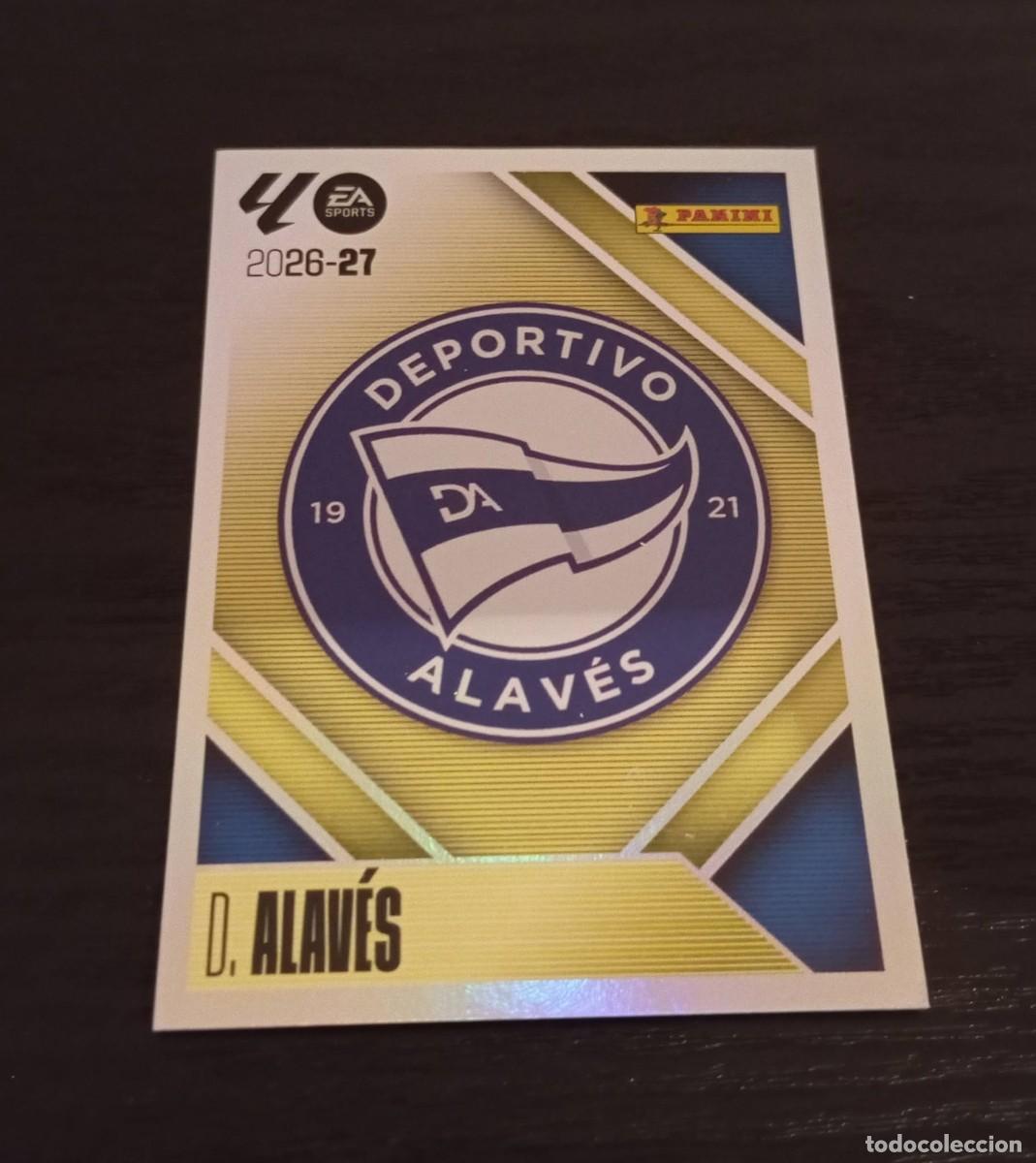 Cromos de f&uacute;tbol: -ESTE 26-27 : ESCUDO ( ALAVES )