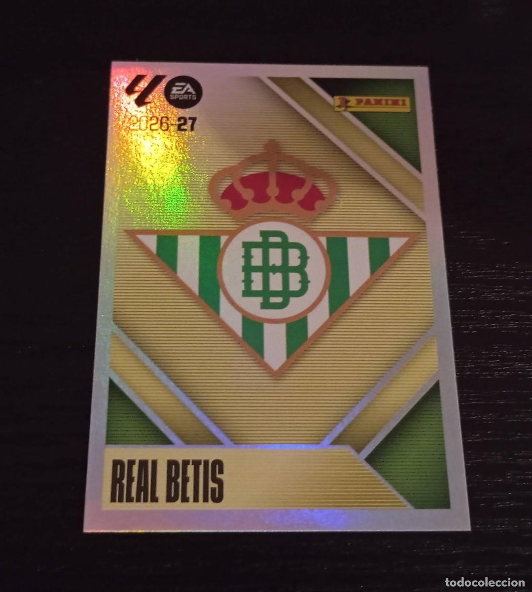 Cromos de f&uacute;tbol: -ESTE 26-27 : ESCUDO ( BETIS )
