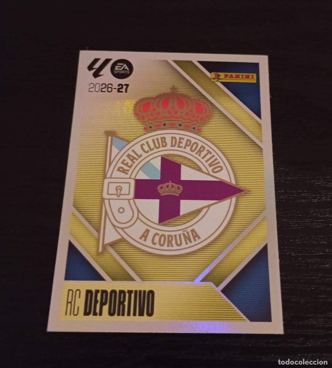 Cromos de f&uacute;tbol: -ESTE 26-27 : ESCUDO ( DEPORTIVO DE LA CORU&Ntilde;A )