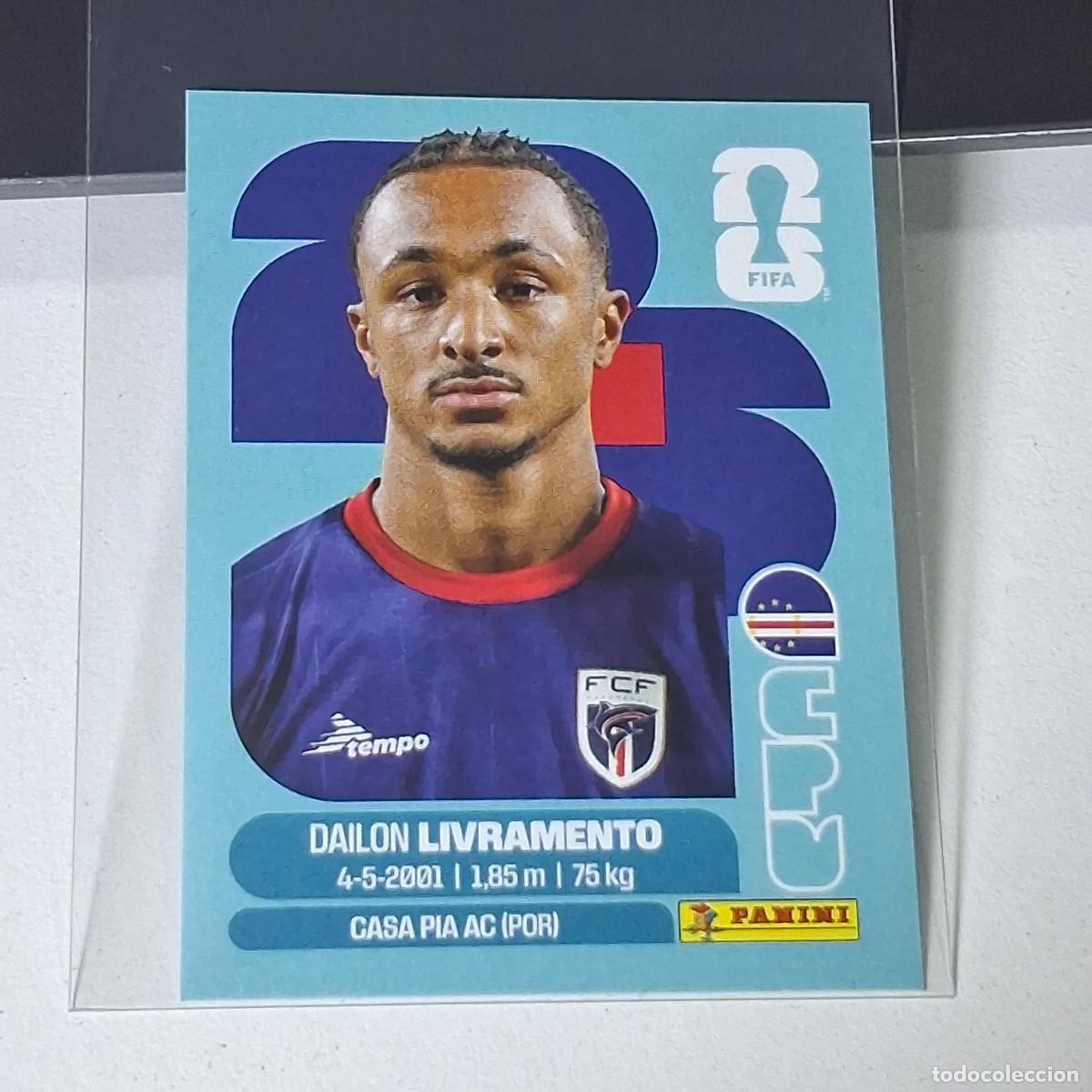 Fu&szlig;ball-Sticker: B67 CPV 18 CPV18 DAILON LIVRAMENTO CABO VERDE CAPE CPV MUNDIAL FIFA WORLD CUP 2026 STICKER PANINI