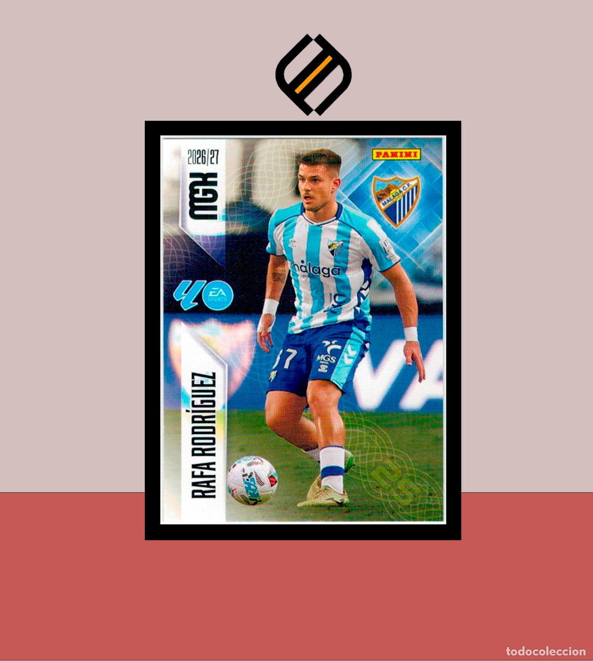 Cromos de f&uacute;tbol: MEGACRACKS 2026 2027 26 27 PANINI N&ordm; 246 RAFA RODR&Iacute;GUEZ M&Aacute;LAGA COLECCI&Oacute;N ALB&Uacute;M MGK 2 EDICI&Oacute;N