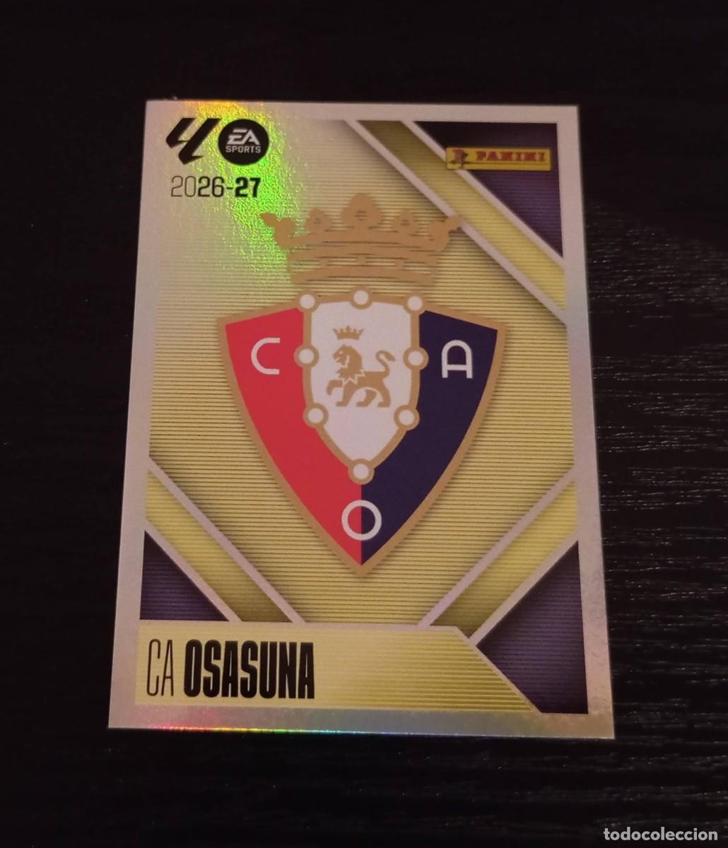 Figurine di Calcio: -ESTE 26-27 : ESCUDO ( OSASUNA )