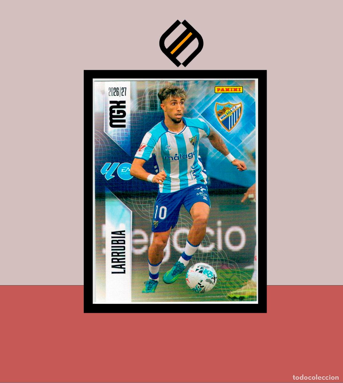 Cromos de f&uacute;tbol: MEGACRACKS 2026 2027 26 27 PANINI N&ordm; 248 LARRUBIA M&Aacute;LAGA COLECCI&Oacute;N ALB&Uacute;M MGK 2 EDICI&Oacute;N