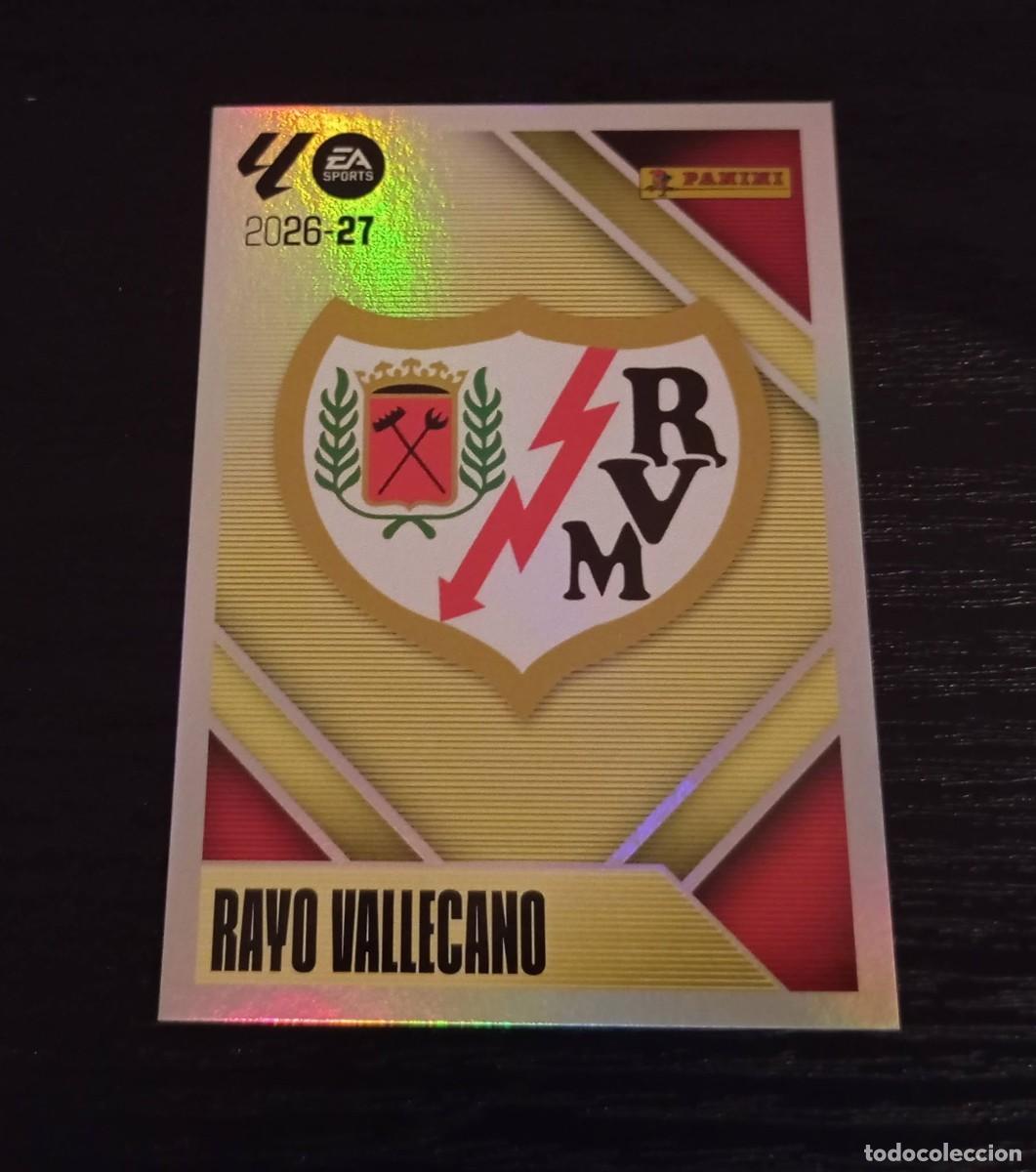 Figurine di Calcio: -ESTE 26-27 : ESCUDO ( RAYO VALLECANO )