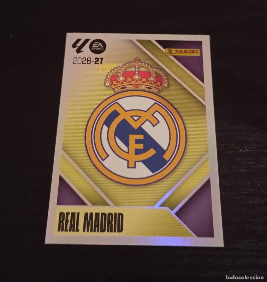 Figurine di Calcio: -ESTE 26-27 : ESCUDO ( REAL MADRID )