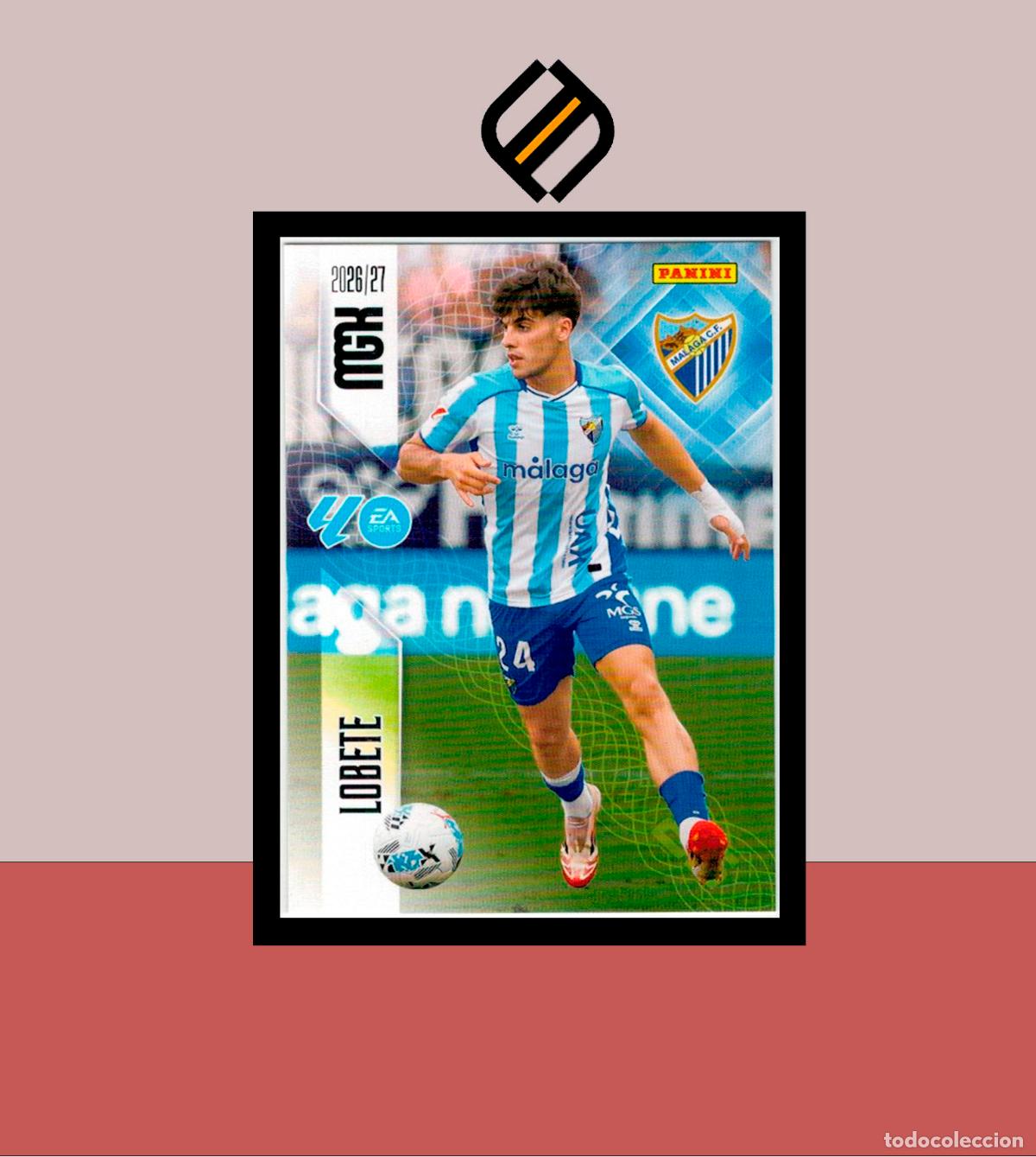 Figurine di Calcio: MEGACRACKS 2026 2027 26 27 PANINI N&ordm; 249 LOBETE M&Aacute;LAGA COLECCI&Oacute;N ALB&Uacute;M MGK 2 EDICI&Oacute;N