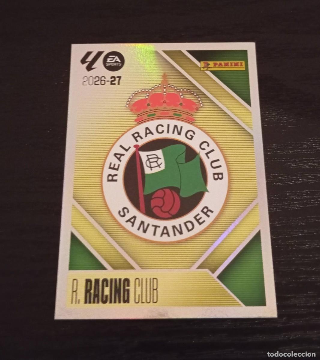 Figurine di Calcio: -ESTE 26-27 : ESCUDO ( RACING DE SANTANDER )