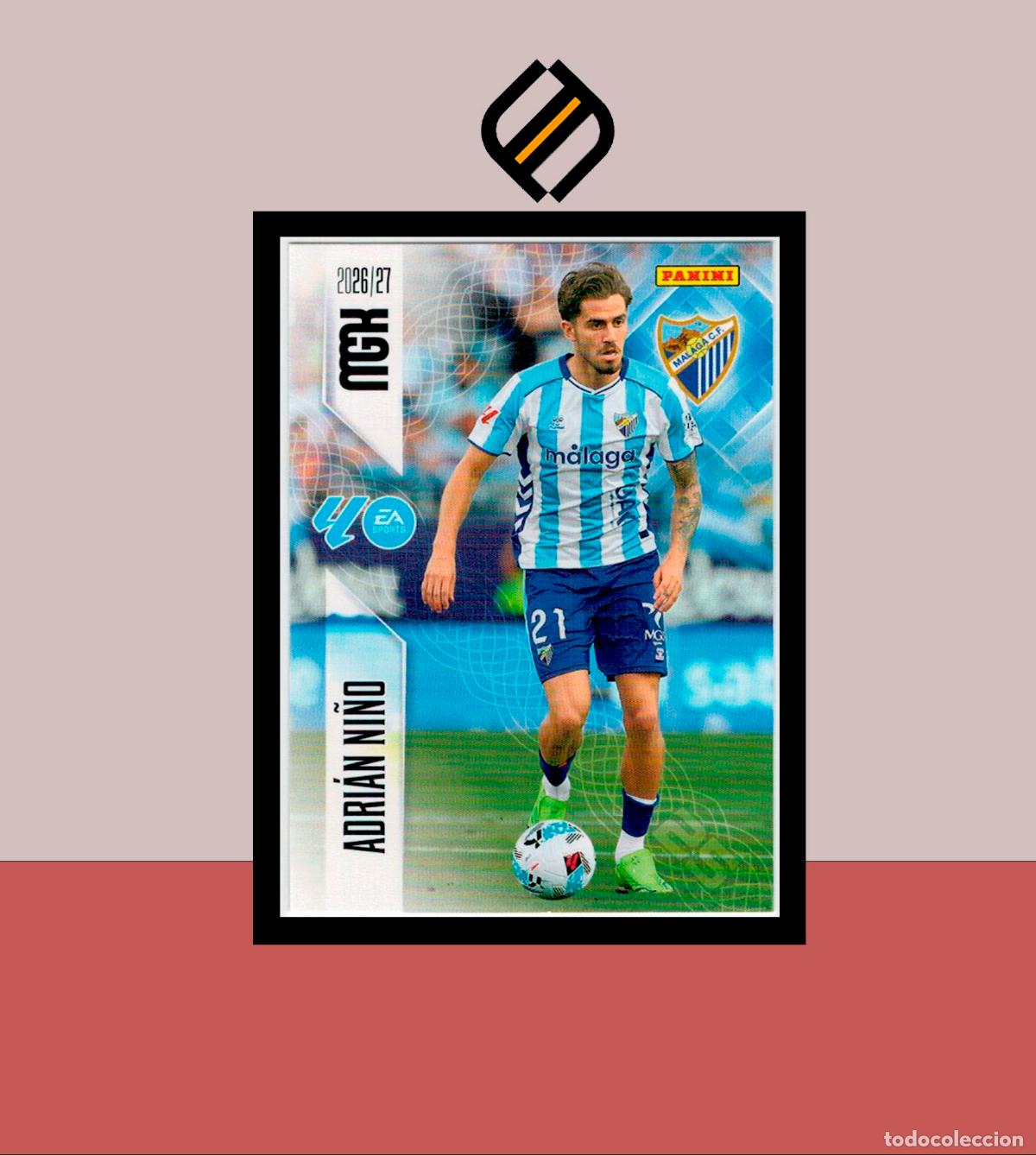Figurine di Calcio: MEGACRACKS 2026 2027 26 27 PANINI N&ordm; 250 ADRIAN NI&Ntilde;O M&Aacute;LAGA COLECCI&Oacute;N ALB&Uacute;M MGK 2 EDICI&Oacute;N