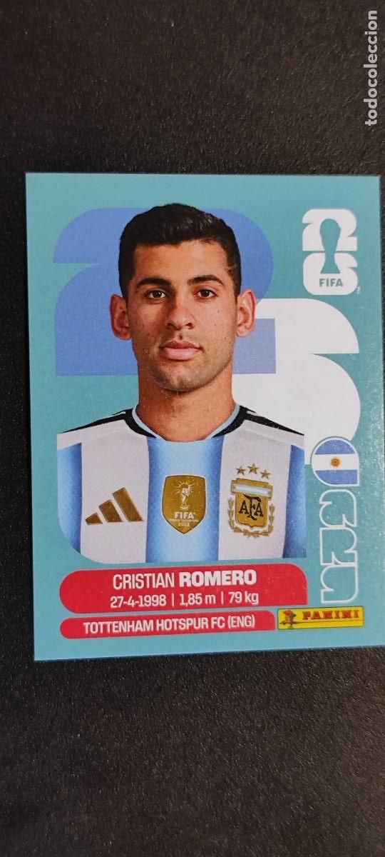 Cromos de f&uacute;tbol: FIFA WORLD CUP 2026 STICKER ROMERO ARGENTINA # ARG4 PANINI
