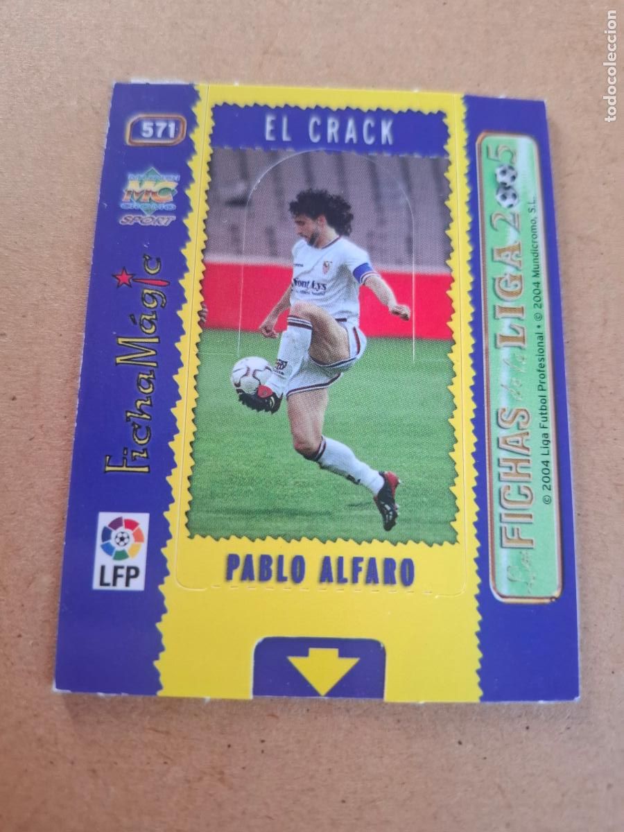 Cromos de f&uacute;tbol: MUNDICROMO 2004 2005 04 05 - 571 PABLO ALFARO ( MAGIC CARD ) - SEVILLA FC