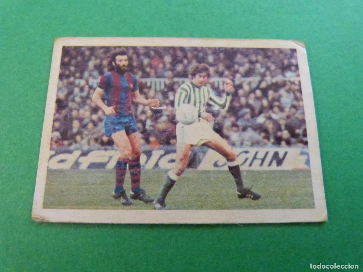 Cromos de f&uacute;tbol: CROMO FUTBOL CARDE&Ntilde;OSA REAL BETIS N&ordm; 7 FUTBOLISTAS EN ACCI&Oacute;N DESPEGADO LIGA ESTE 1980-1981/80-81