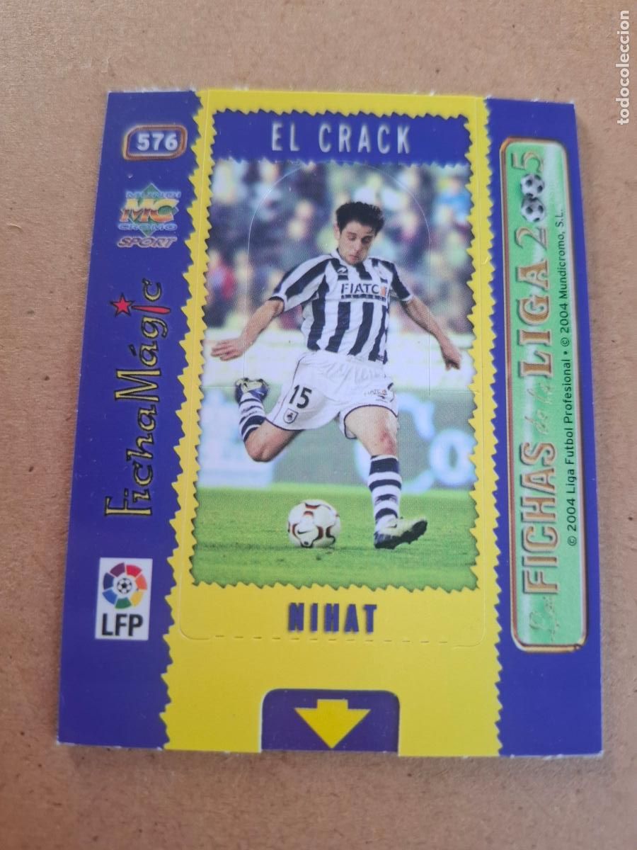 Cromos de f&uacute;tbol: MUNDICROMO 2004 2005 04 05 - 576 NIHAT ( MAGIC CARD ) - REAL SOCIEDAD