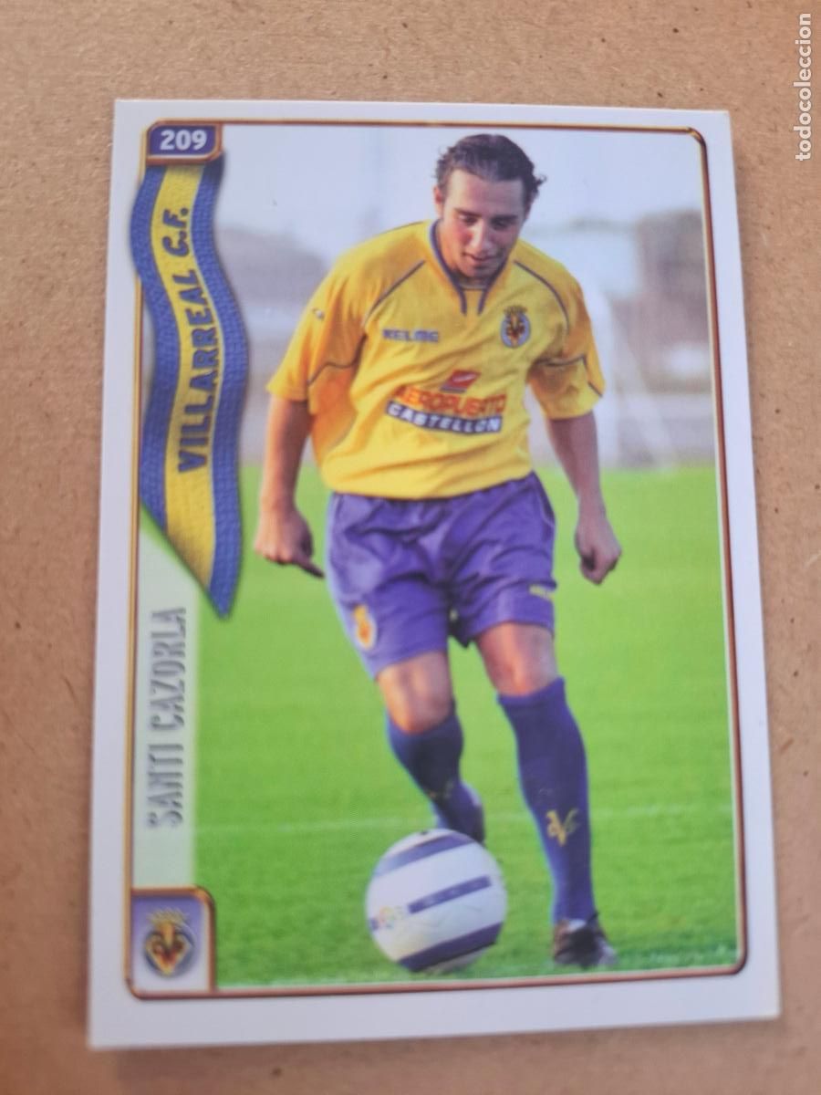 Cromos de f&uacute;tbol: MUNDICROMO 2004 2005 04 05 - 209 CAZORLA ( ROOKIE - CORREGIDO ) - VILLARREAL CF