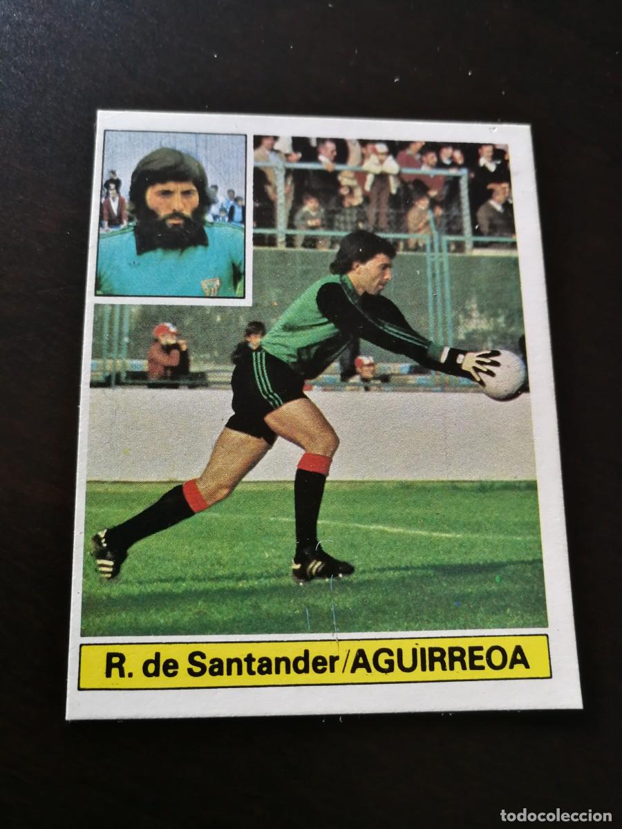 Cartes &agrave; collectionner de Football: AGUIRREOA RACING SANTANDER ULTIMO FICHAJE N&ordm; 14 BIS ED ESTE 1981 1982 LIGA 81 82 DESPEGADO