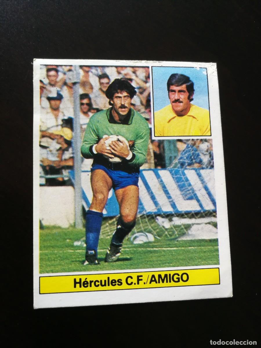 Cartes &agrave; collectionner de Football: Amigo Baja H&eacute;rcules CF, Este 81/82, 1981-1982 despegado buen estado