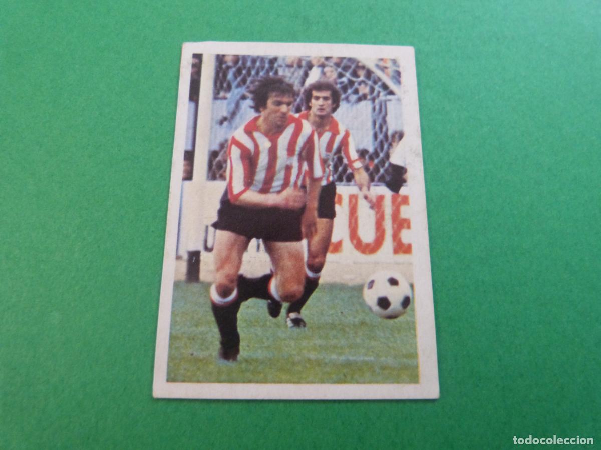 Football Stickers: CROMO FUTBOL DANI ATH.BILBAO N&ordm; 19 FUTBOLISTAS EN ACCI&Oacute;N DESPEGADO LIGA ESTE 1980-1981/80-81