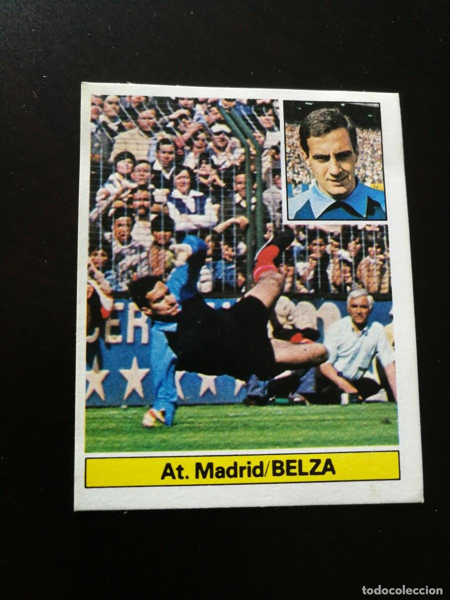Cartes &agrave; collectionner de Football: Belza Baja At de Madrid, Este 81/82, 1981-1982 despegado buen estado