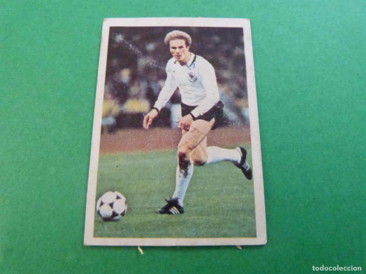 Football Stickers: CROMO FUTBOL RUMMENIGGE ALEMANIA N&ordm; 20 FUTBOLISTAS EN ACCI&Oacute;N DESPEGADO LIGA ESTE 1980-1981/80-81