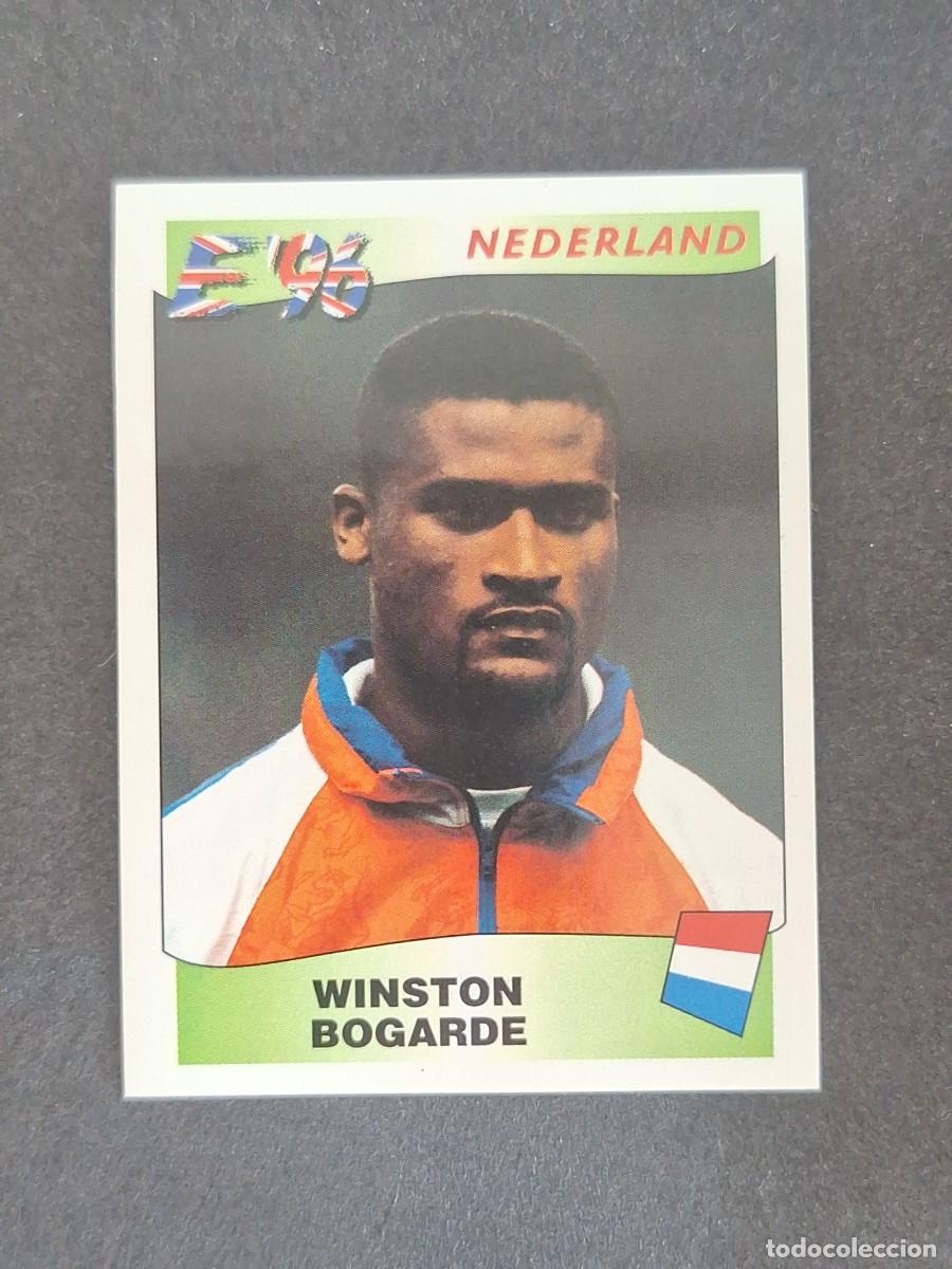 Football Stickers: L3 WINSTON BOGARDE SELECCION HOLANDA 80 EUROCOPA 1996 EURO 96 PANINI NUNCA PEGADO SIN PEGAR