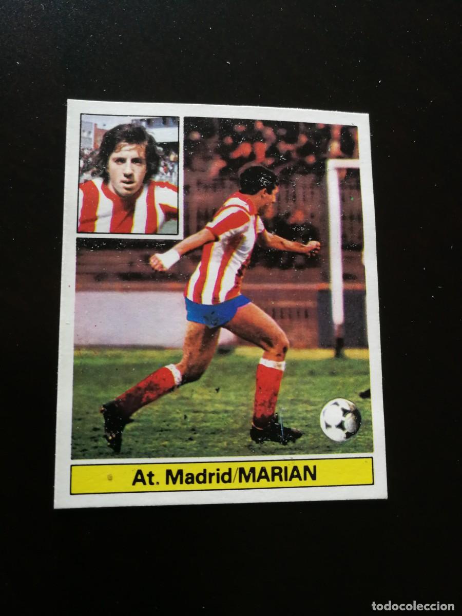 Cartes &agrave; collectionner de Football: Marian At de Madrid, Fichaje n&ordm;8 versi&oacute;n dificil, Este 81/82, 1981-1982 despegado buen estado