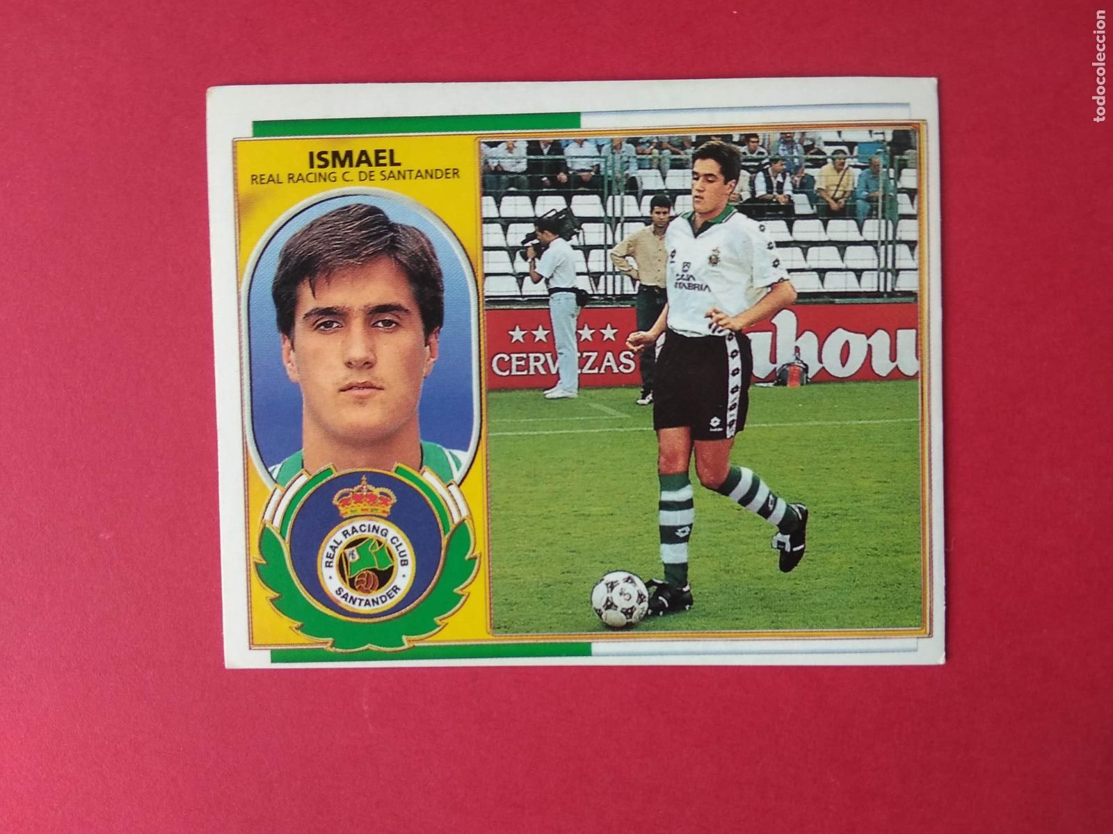Cromos de f&uacute;tbol: EDICIONES ESTE LIGA 96 97 1996 1997 CROMO NUNCA PEGADO RACING DE SANTANDER , ISMAEL