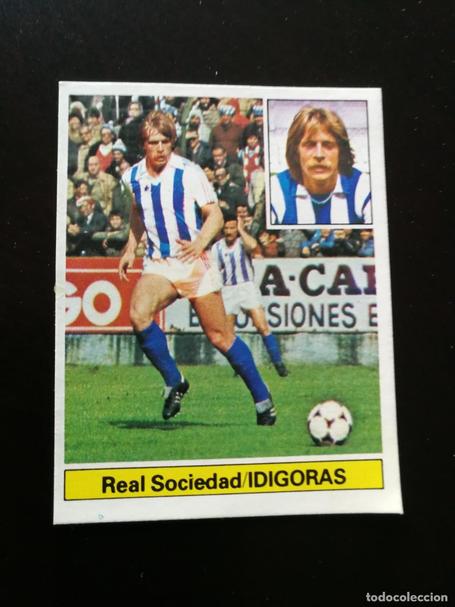 Cartes &agrave; collectionner de Football: Idigoras Baja Real Sociedad, Este 81/82, 1981-1982 despegado buen estado