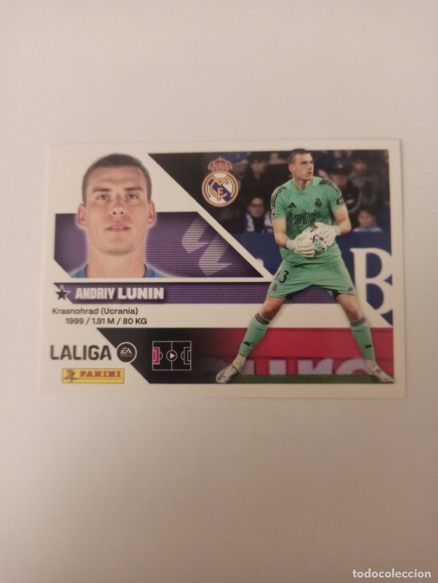 Fu&szlig;ball-Sticker: Lunin 4 - R. Madrid - LIGA ESTE 2026 2027 - 26 27 - PANINI