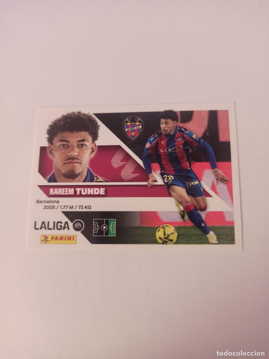 Cromos de f&uacute;tbol: Tunde 16 - Levante - LIGA ESTE 2026 2027 - 26 27 - PANINI
