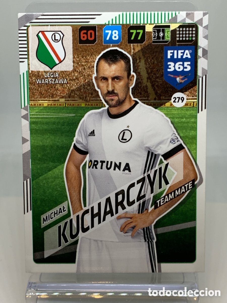 Fu&szlig;ball-Sticker: 279 Micha? Kucharczyk Legia Warszawa ADRENALYN XL FIFA 365 2017 2018 17 18 Nordic Edition
