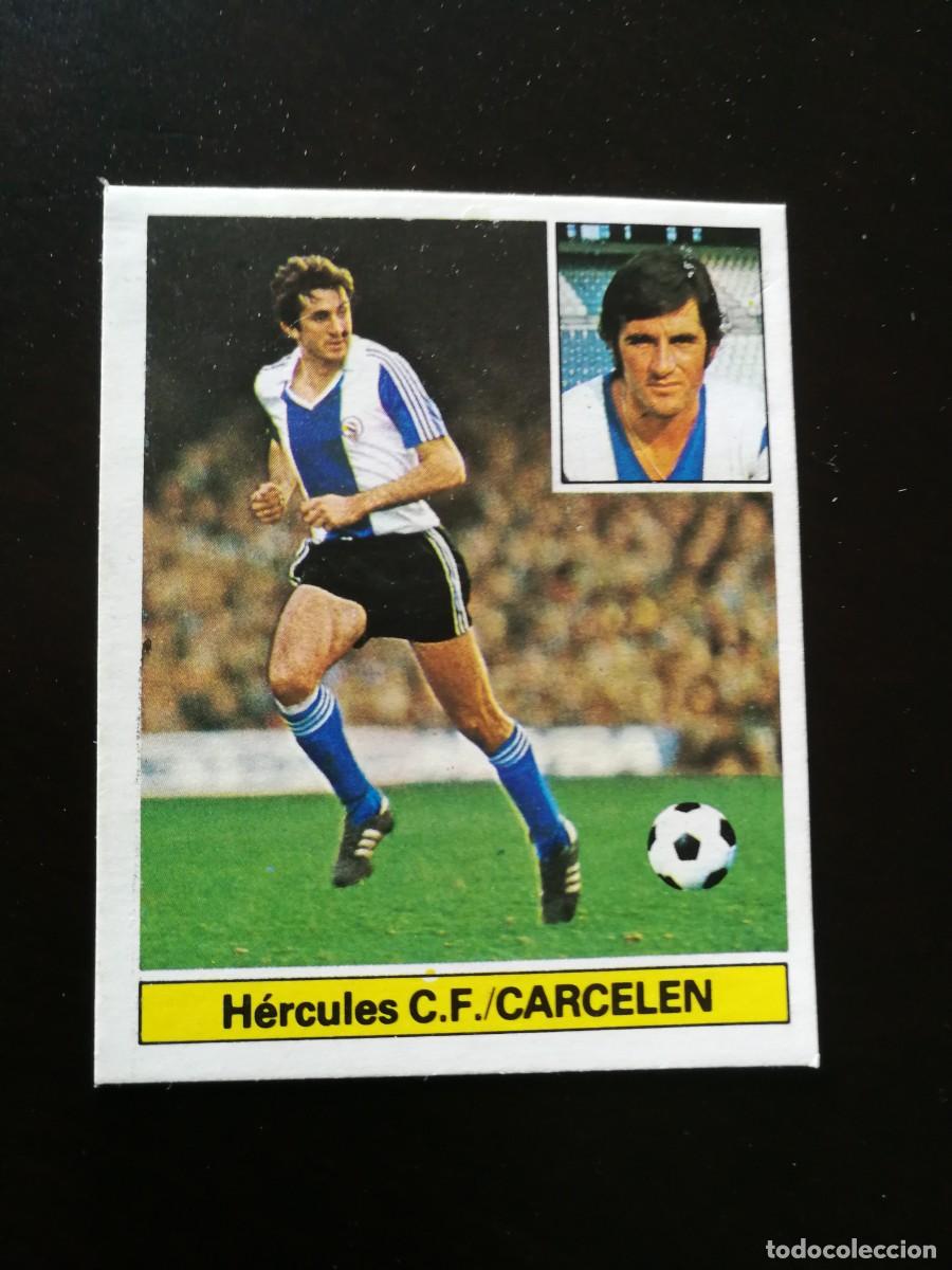 Football Stickers: Carcelen Baja H&eacute;rcules CF, Este 81/82, 1981-1982 despegado buen estado