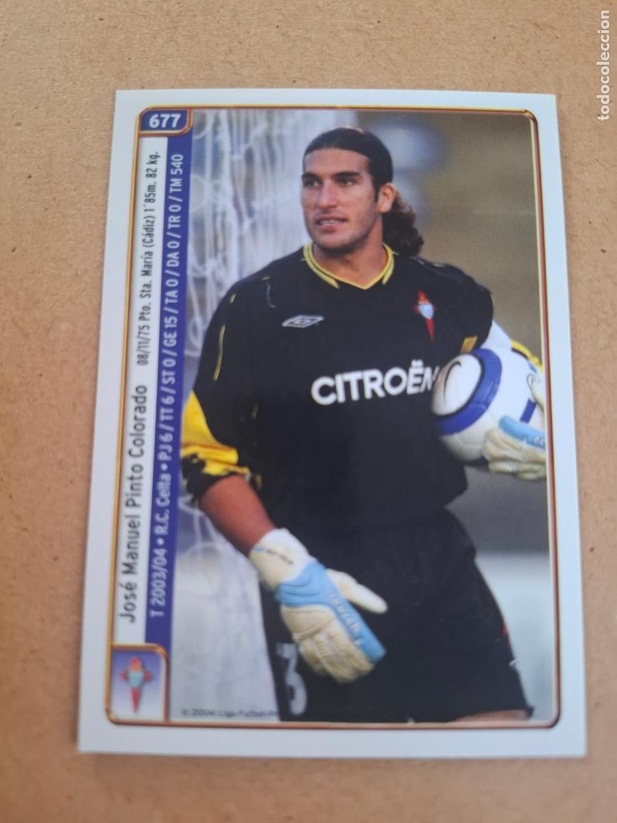 Cromos de f&uacute;tbol: MUNDICROMO 2004 2005 04 05 - 677 PINTO / &Aacute;NGEL - R.C. CELTA